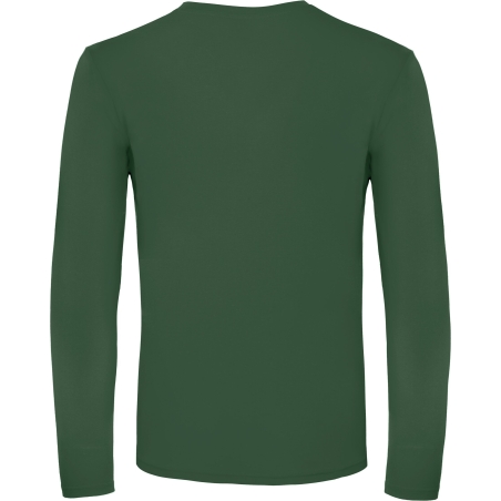 T-shirt manches longues homme Vert Bottle Green B&C E150 – vue 2