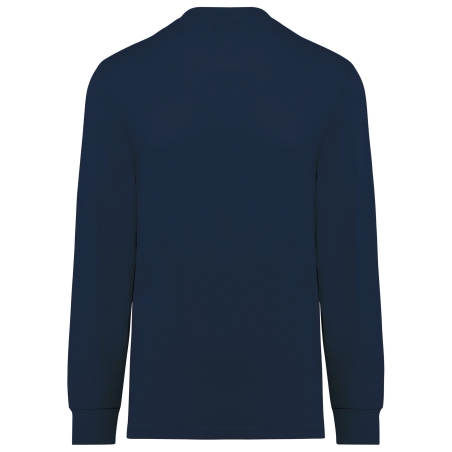 T-shirt écoresponsable manches longues Marine WK. Designed To Work – vue 2