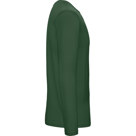 T-shirt manches longues homme Vert Bottle Green B&C E150 – vue 3