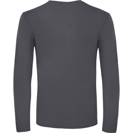 T-shirt manches longues homme Gris B&C E150 – vue 2