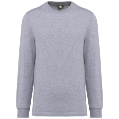 T-shirt écoresponsable manches longues Gris WK. Designed To Work