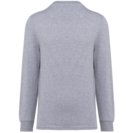 T-shirt écoresponsable manches longues Gris WK. Designed To Work – vue 2
