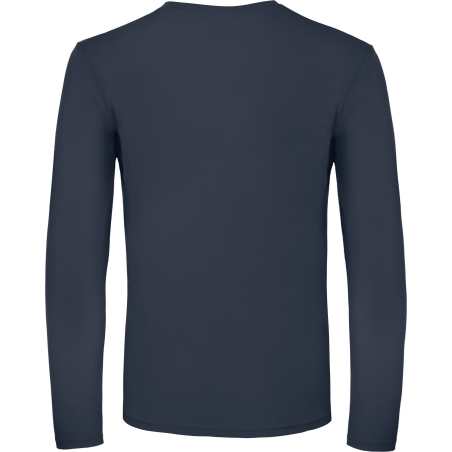 T-shirt manches longues homme B&C E150 Marine – vue 2