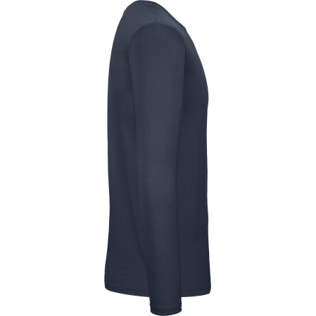 T-shirt manches longues homme B&C E150 Marine – vue 3