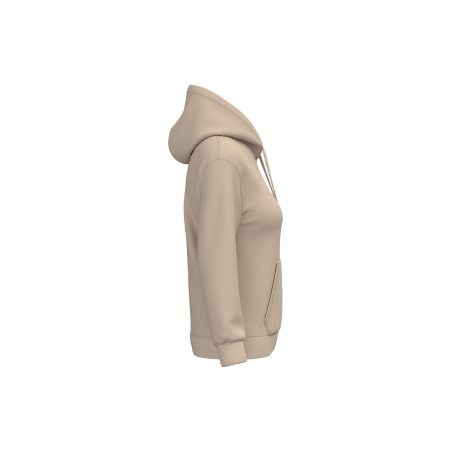 Sweat-shirt à capuche femme beige 280 g/m² – Kariban – vue 3