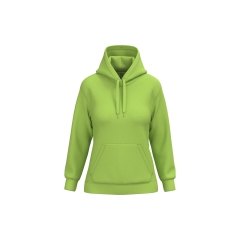 Sweat-shirt à capuche femme Vert lime Kariban – 280 g/m²