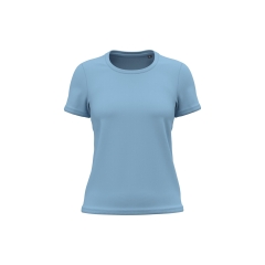 T-shirt Bio150 femme Ciel – Kariban – Coton bio personnalisable