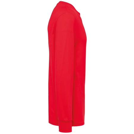 T-shirt écoresponsable manches longues Rouge WK. Designed To Work – vue 3