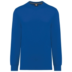 T-shirt écoresponsable manches longues Bleu WK. Designed To Work