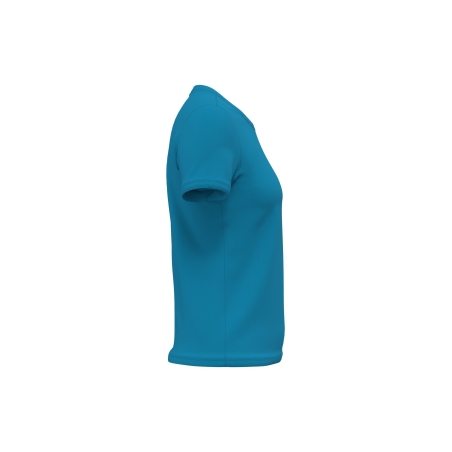 T-shirt Bio150 Femme Bleu Tropical Blue Kariban – vue 3