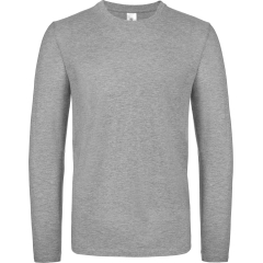 T-shirt manches longues homme Gris sport B&C E150