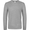 T-shirt manches longues homme Gris sport B&C E150