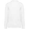 T-shirt écoresponsable manches longues blanc WK. Designed To Work – vue 2