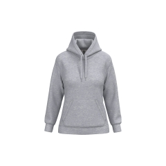Sweat-shirt capuche femme Gris Oxford Grey – Kariban