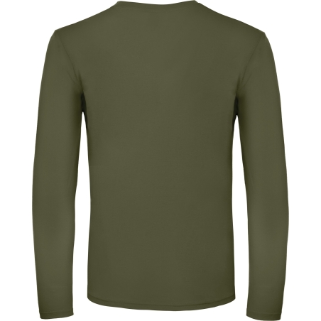 T-shirt manches longues homme Urban Khaki 145 g/m² B&C E150 – vue 2
