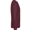 T-shirt homme manches longues bordeaux B&C E190 – vue 3