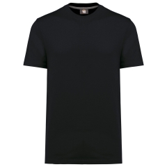 T-shirt écoresponsable manches courtes unisexe Noir WK. Designed To Work