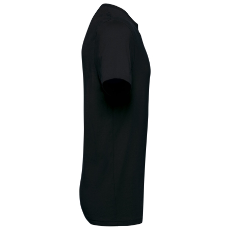 T-shirt écoresponsable manches courtes unisexe Noir WK. Designed To Work – vue 3
