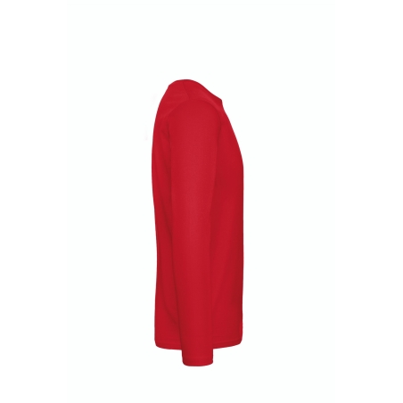 T-shirt homme manches longues Rouge B&C E190 – vue 3