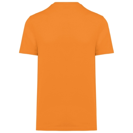 T-shirt écoresponsable orange fluo unisexe WK. Designed To Work – vue 2