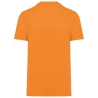 T-shirt écoresponsable orange fluo unisexe WK. Designed To Work – vue 2