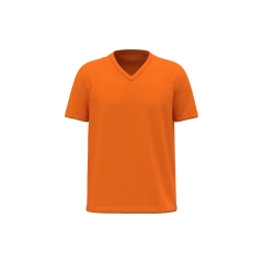 T-shirt Bio Col V Homme Orange 140 g/m² – Kariban