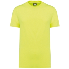T-shirt écoresponsable manches courtes Jaune WK. Designed To Work
