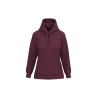 Sweat-shirt capuche femme Bordeaux Kariban – Molleton 280 g/m²