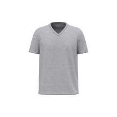 T-shirt Bio Col V Homme Gris Oxford Grey – Kariban