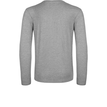 T-shirt manches longues homme gris B&C E190 – vue 2