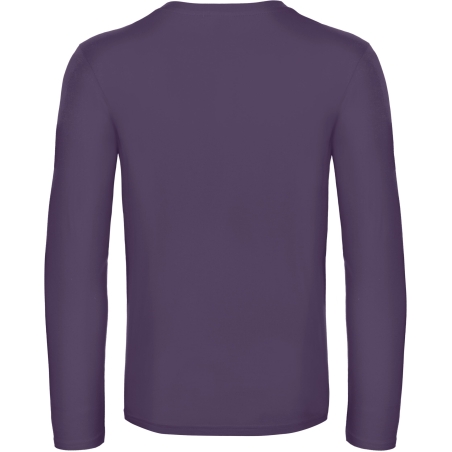 T-shirt manches longues homme Urban Purple B&C E190 – vue 2