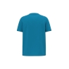 T-shirt Bio Col V Homme Bleu Tropical Blue Kariban – vue 2