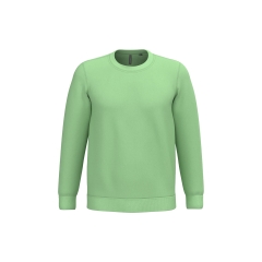 Sweat-shirt col rond unisexe Vert Apple Green Kariban