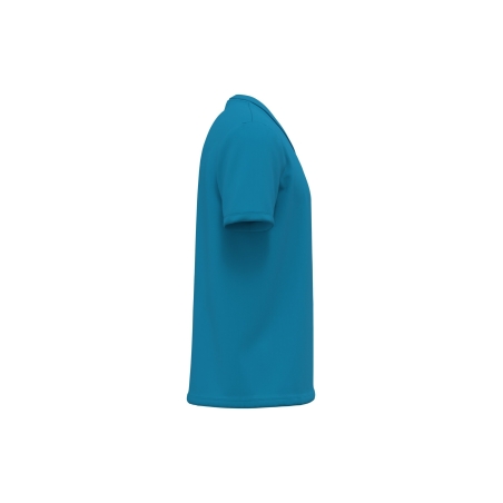 T-shirt Bio Col V Homme Bleu Tropical Blue Kariban – vue 3
