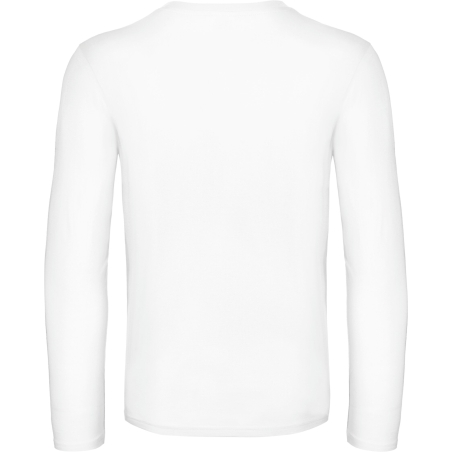 T-shirt manches longues homme Blanc B&C E190 – vue 2