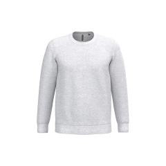 Sweat-shirt col rond unisexe Gris (Ash Heather) Kariban