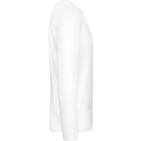 T-shirt manches longues homme Blanc B&C E190 – vue 3