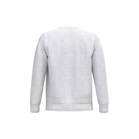Sweat-shirt col rond unisexe Gris (Ash Heather) Kariban – vue 2