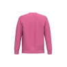 Sweat-shirt col rond unisexe Rose Candyfloss Kariban – vue 2