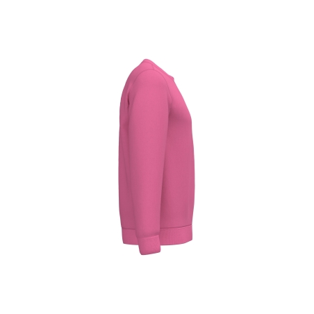 Sweat-shirt col rond unisexe Rose Candyfloss Kariban – vue 3