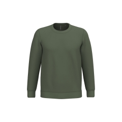 Sweat-shirt col rond unisexe Vert Caper Green Kariban