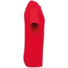 T-shirt écoresponsable rouge manches courtes WK. Designed To Work – vue 3