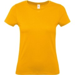 T-shirt femme col rond Orange B&C E150 – 145 g/m²