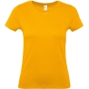 T-shirt femme col rond Orange B&C E150 – 145 g/m²