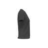 T-shirt bio col V femme gris Kariban BIO150 – vue 3