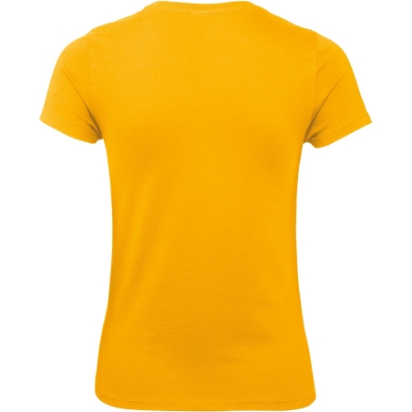 T-shirt femme col rond Orange B&C E150 – 145 g/m² – vue 2