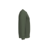 Sweat-shirt col rond unisexe Vert Caper Green Kariban – vue 3