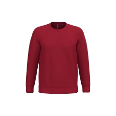 Sweat-shirt col rond Rouge unisexe 280 g/m² Kariban