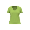 T-shirt bio col V femme vert lime Kariban BIO150