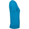 T-shirt femme coupe droite Bleu Atoll 145 g/m² B&C E150 – vue 3
